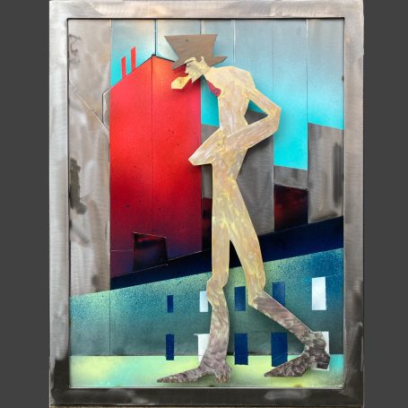 Homage to Feininger_1 60 x 68 cm