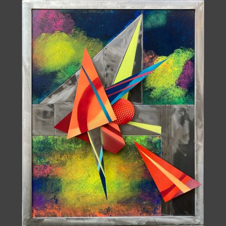 Chaos 60 x 76 cm Stahl