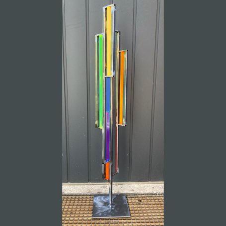 Farbspiel 23 x 23 x 120 cm