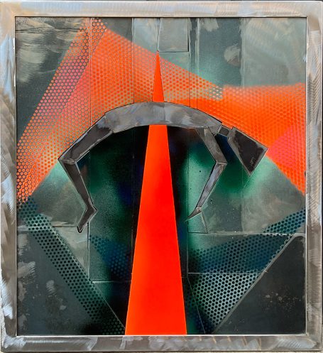 Dorn 58 x 64 cm Stahl