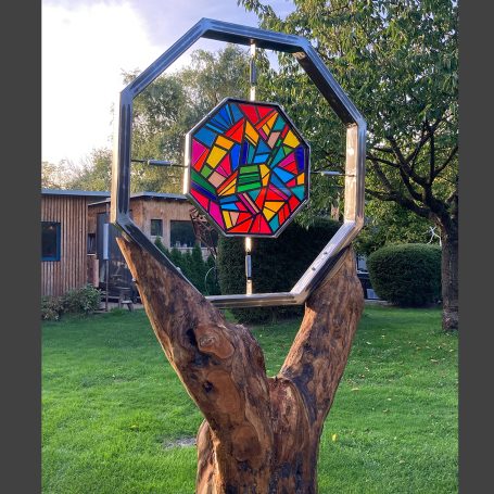 Ausblick 120 x120 cm